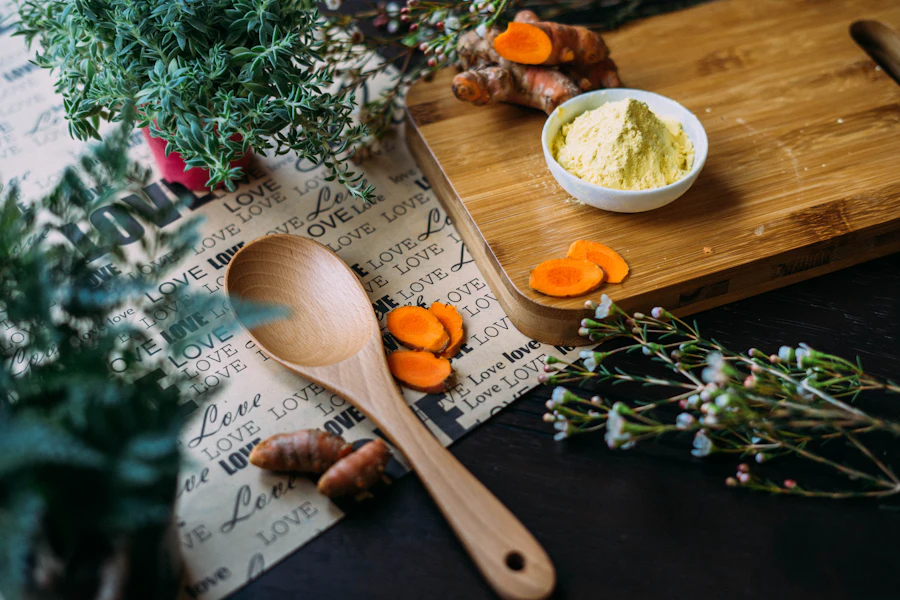 Ginger, turmeric and herbal powders for digestive health